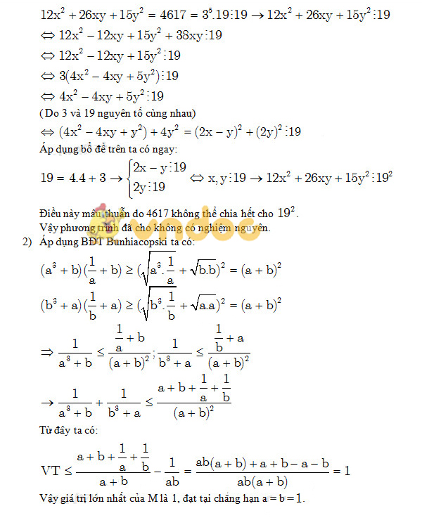 Đề thi tuyển sinh vào lớp 10 môn Toán