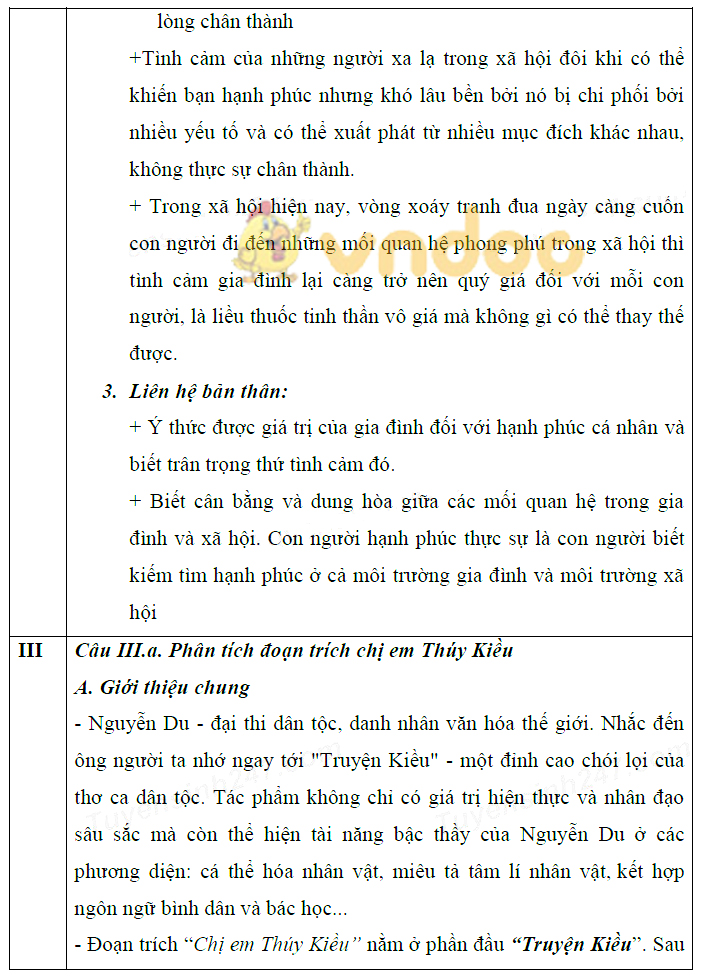 Đề thi tuyển sinh vào lớp 10 môn Ngữ văn