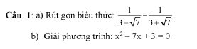 Đề ôn thi vào lớp 10 THPT môn Toán