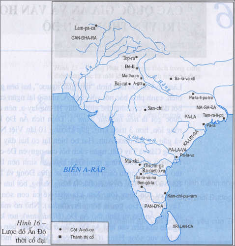 Lý thuyết Lịch sử 10 bài 7: Sự phát triển lịch sử và nền văn hóa đa dạng của Ấn Độ
