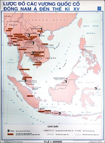 Lý thuyết Lịch sử 10 bài 8: Sự hình thành và phát triển các vương quốc chính ở Đông Nam Á