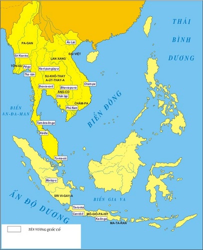 Lý thuyết Lịch sử 10 bài 8: Sự hình thành và phát triển các vương quốc chính ở Đông Nam Á