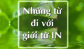 Những cụm từ tiếng Anh bắt đầu bằng In