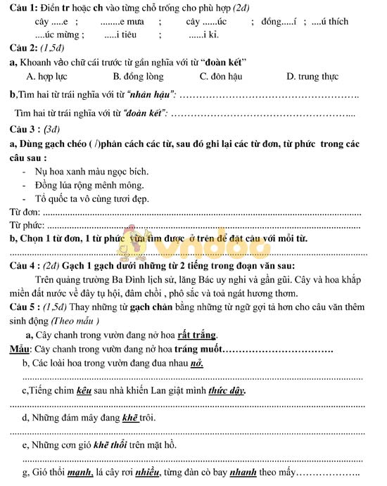 Bài tập cuối tuần bồi dưỡng HSG lớp 4