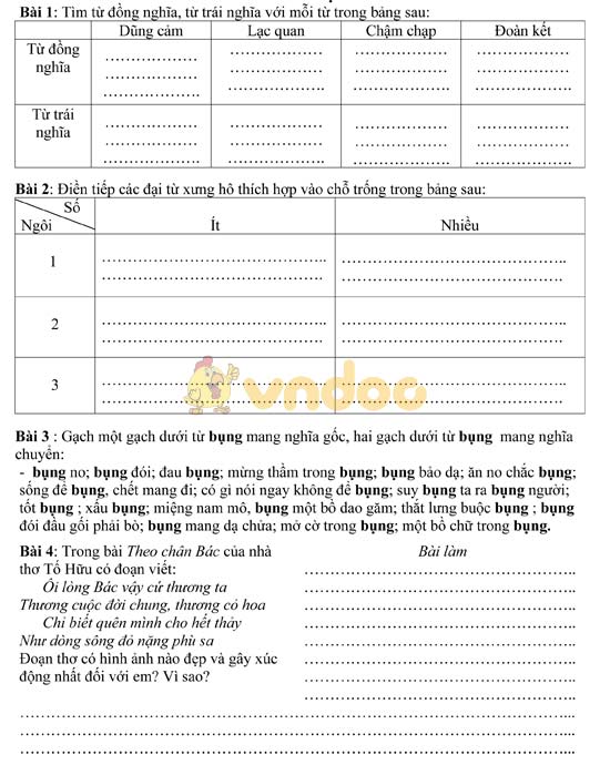 Bài tập cuối tuần bồi dưỡng HSG lớp 5