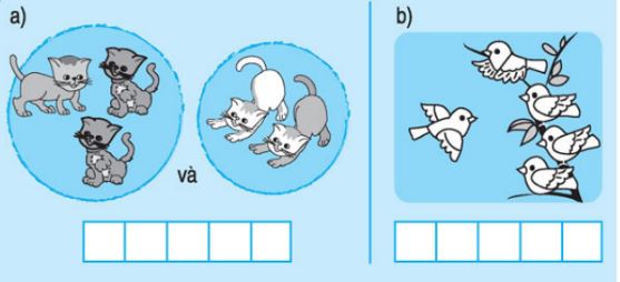 Giải bài tập trang 50 SGK Toán 1