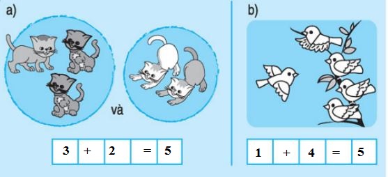 Giải bài tập trang 50 SGK Toán 1