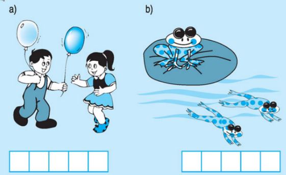 Giải bài tập trang 55 SGK Toán 1