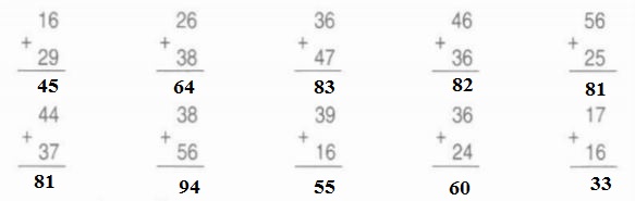 Giải bài tập trang 36 SGK Toán 2