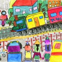 Giáo án An toàn giao thông lớp 5 - Bài 6: An toàn giao thông đường sắt