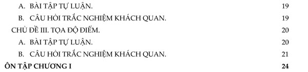 Bài tập Hình học lớp 10