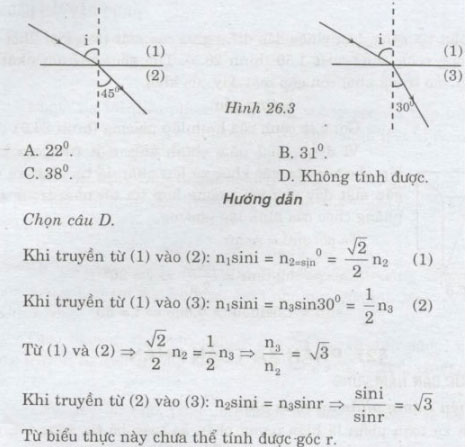 Giải bài tập Vật lý lớp 11  