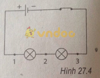 Đo cường độ dòng điện và hiệu điện thế đối với đoạn mạch nối tiếp