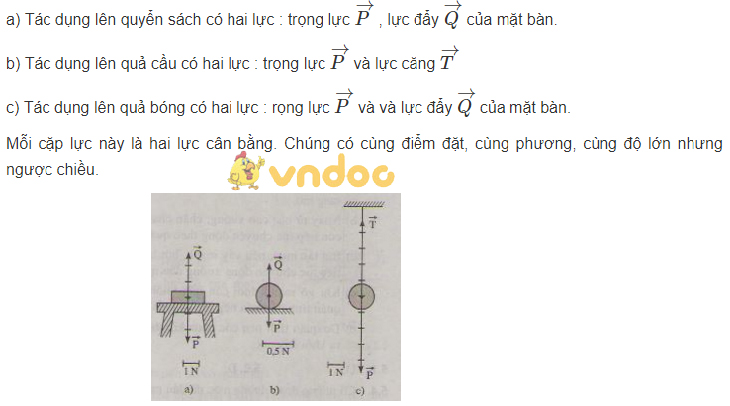 Sự cân bằng lực - quán tính