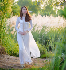 dàn bài thuyết minh chiếc áo dài