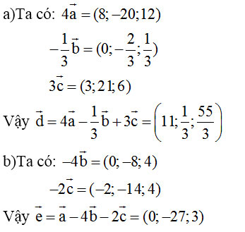 Giải bài tập Toán 12 chương 3 bài 1
