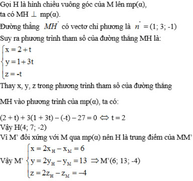 Giải bài tập Toán 12 ôn tập chương 3