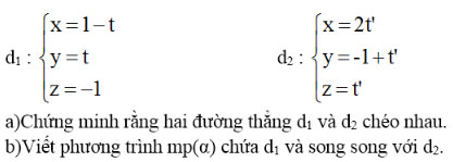 Giải bài tập ôn tập cuối năm Hình học 12