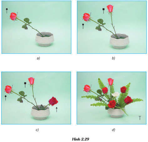 Giải bài tập SGK Công nghệ lớp 6 bài 14: Thực hành cắm hoa