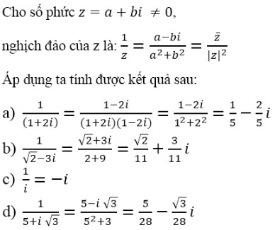 Giải bài tập Toán 12 chương 4 bài 3