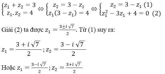 Giải bài tập Toán 12 ôn tập chương 4