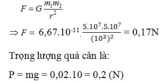 Giải bài tập Vật lý 10 bài 11