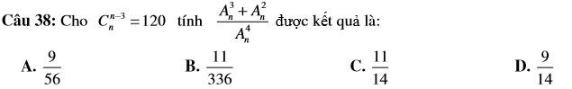 Đề thi giữa học kì 1 môn Toán lớp 12