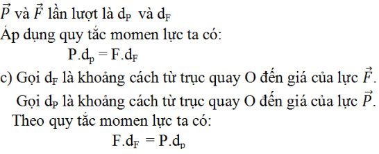 Giải bài tập Vật lý 10 bài 18