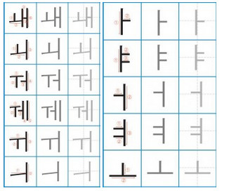 Cách viết chữ Hàn -4 