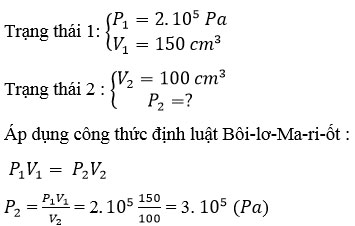 Giải bài tập Vật lý 10 bài 29