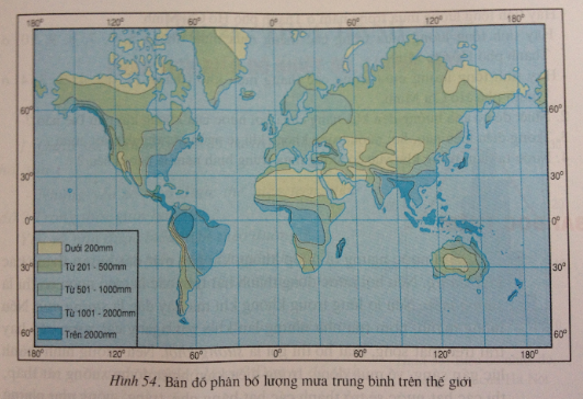 Địa lý lớp 6 bài 20: Hơi nước trong không khí, Mưa