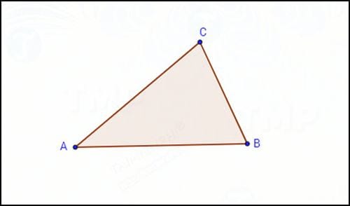Cách sử dụng GeoGebra để vẽ hình tròn ngoại tiếp tam giác