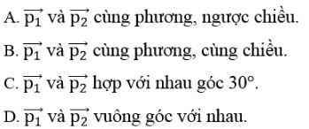 Trắc nghiệm Vật lý 10 chương 4