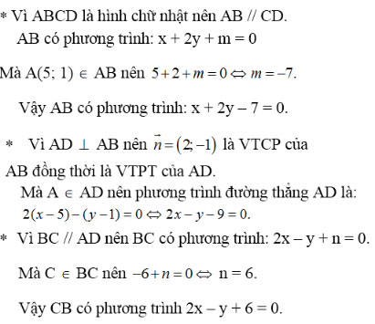 Giải bài tập Hình học 10 ôn tập chương 3
