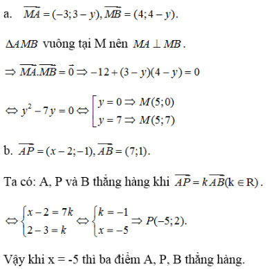 Giải bài tập Hình học 10: Ôn tập cuối năm