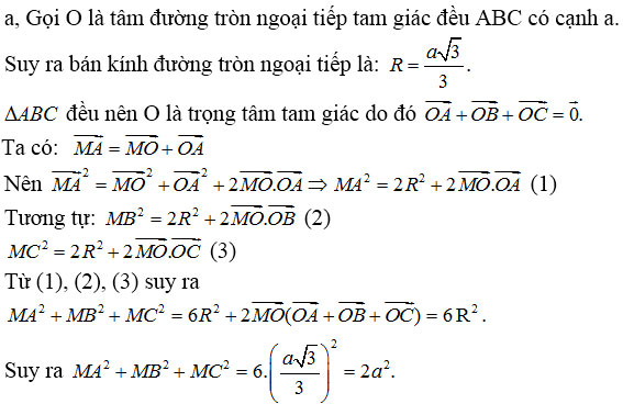 Giải bài tập Hình học 10: Ôn tập cuối năm