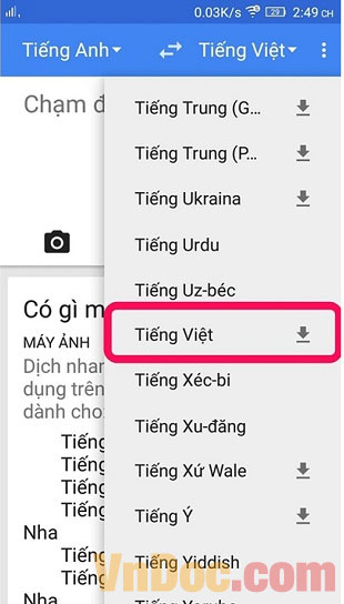 Hướng dẫn cách dùng Google dịch bằng Google Translate không cần mạng