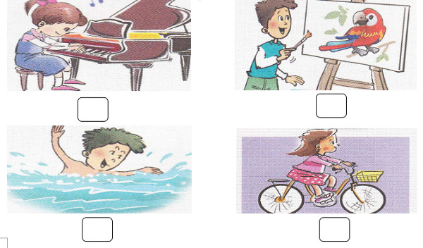 Đề thi học kì 1 môn tiếng Anh 4