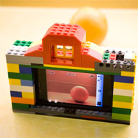 Hướng dẫn lắp ráp LEGO hình máy ảnh