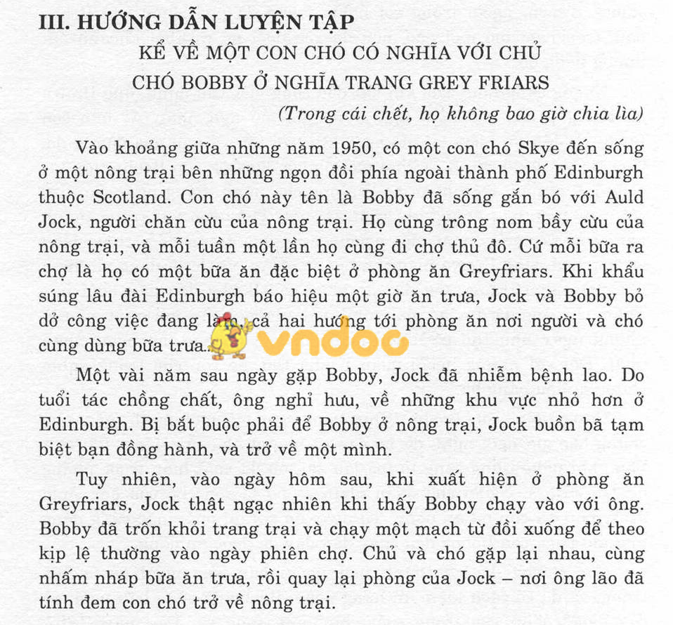Giải bài tập Ngữ văn lớp 6 bài 14: Con Hổ có nghĩa