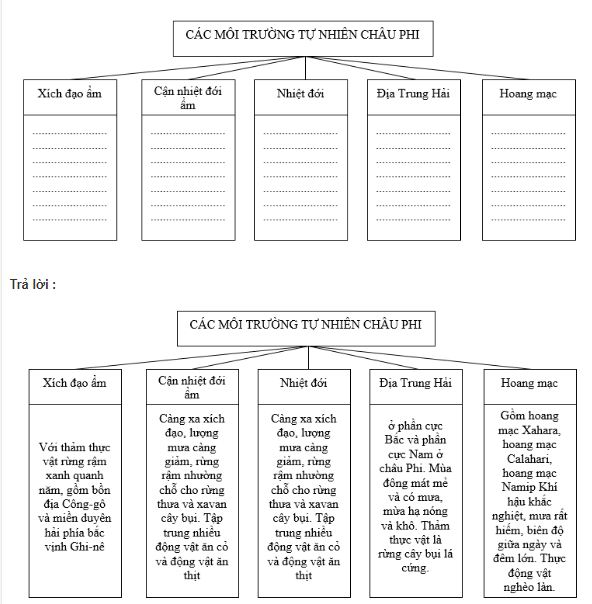 bài tập địa lý