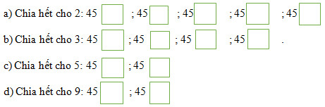Giải vở bài tập Toán 4