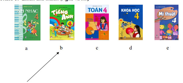 Đề thi học kì 1 lớp 4 tiếng Anh 