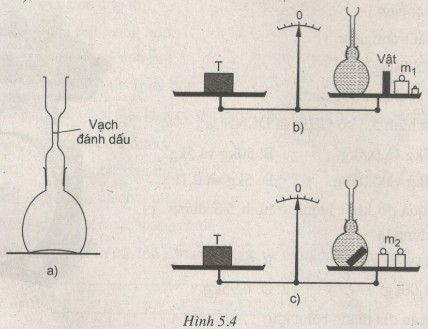 Giải bài tập SBT Vật lý lớp 6 bài 5: Khối lượng. Đo khối lượng