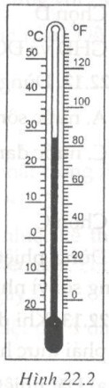 Giải bài tập SBT Vật lý lớp 6 bài 22: Nhiệt kế. Thang đo nhiệt độ