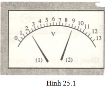Giải bài tập SBT Vật lý lớp 7 bài 25: Hiệu điện thế