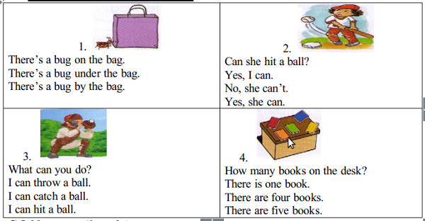 Đề kiểm tra học kì 1 môn tiếng Anh 4 