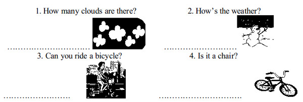 Đề kiểm tra học kì 1 môn tiếng Anh lớp 4 