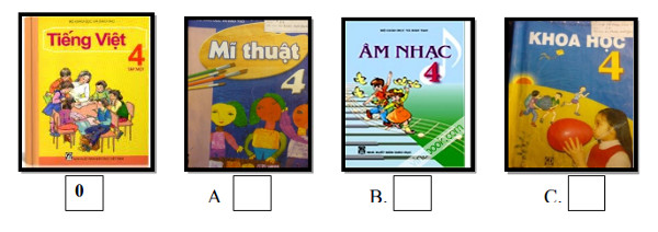 Đề thi học kì 1 môn tiếng Anh lớp 4