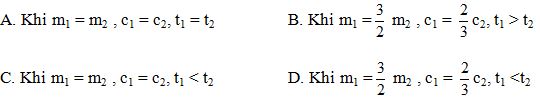 Giải bài tập SBT Vật lý lớp 8 Bài 25: Phương trình cân bằng nhiệt